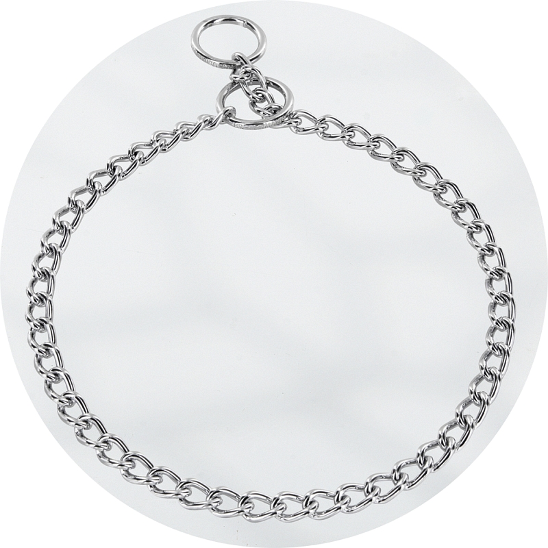 Herm Sprenger Polished Chrome 2.5mm Fine Link Slip Collar