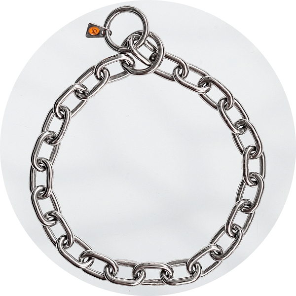 Herm Sprenger Stainless Steel 5.0mm Fur Saver Short Link Dog Collars
