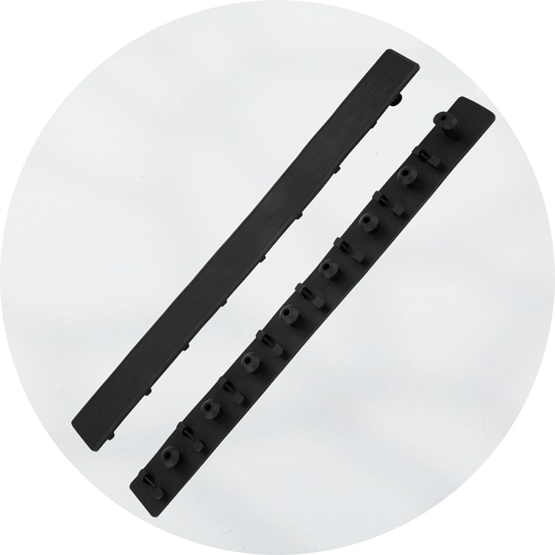 Herm Sprenger Black Flexcover Prong Collar Cover