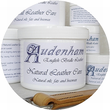 Audenham English Bridle Leather Natural Leather Care