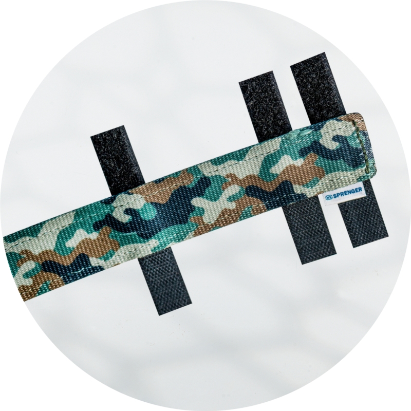 Herm Sprenger Camouflage Urban Green Nylon Prong Collar Cover