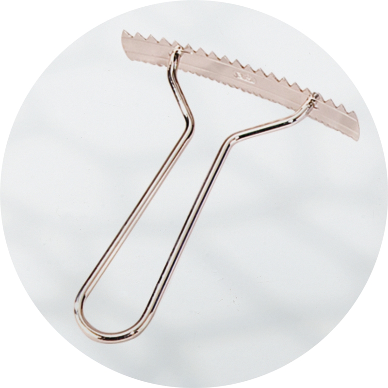 Herm Sprenger Dog Rake Nickel Plated Steel