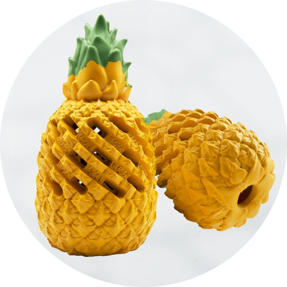Herm Sprenger Dog Toy Fruit Challenge Pineapple