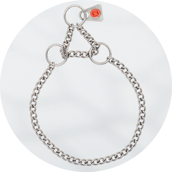Herm Sprenger Stainless Steel 1.5mm Fine Link Martingale Collar