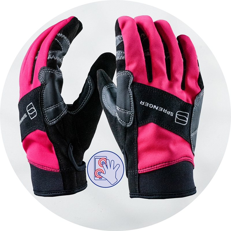 Herm Sprenger Viva Magenta Flexgrip Comfort Full Gloves