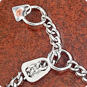 Herm Sprenger Stainless Steel Round Link Chain Dog Collars